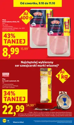 Lidl - gazetka promocyjna Oferta od czwartku od czwartku 09.10 do soboty 11.10 - strona 10 Lidl - gazetka promocyjna Oferta od czwartku od czwartku 09.10 do soboty 11.10 - strona 10