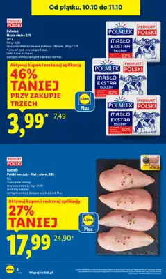 Lidl - gazetka promocyjna Oferta od czwartku od czwartku 09.10 do soboty 11.10 - strona 2 Lidl - gazetka promocyjna Oferta od czwartku od czwartku 09.10 do soboty 11.10 - strona 2