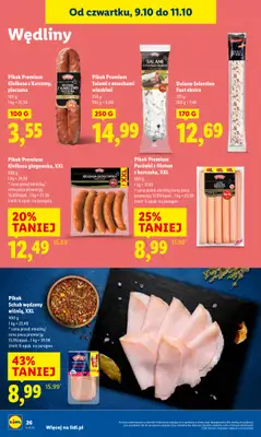 Lidl - gazetka promocyjna Oferta od czwartku od czwartku 09.10 do soboty 11.10 - strona 34 Lidl - gazetka promocyjna Oferta od czwartku od czwartku 09.10 do soboty 11.10 - strona 34