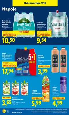 Lidl - gazetka promocyjna Oferta od czwartku od czwartku 09.10 do soboty 11.10 - strona 44 Lidl - gazetka promocyjna Oferta od czwartku od czwartku 09.10 do soboty 11.10 - strona 44