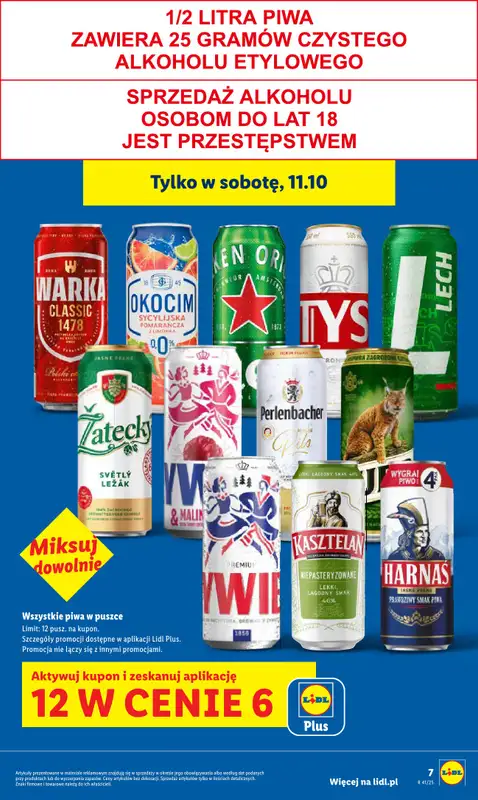 Lidl - gazetka promocyjna Oferta od czwartku od czwartku 09.10 do soboty 11.10 - strona 7