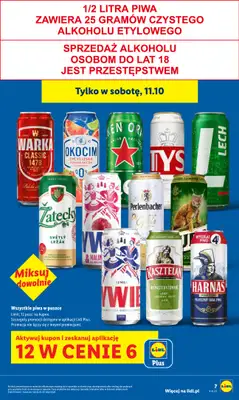 Lidl - gazetka promocyjna Oferta od czwartku od czwartku 09.10 do soboty 11.10 - strona 7 Lidl - gazetka promocyjna Oferta od czwartku od czwartku 09.10 do soboty 11.10 - strona 7