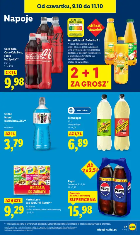 Lidl - gazetka promocyjna Oferta od czwartku od czwartku 09.10 do soboty 11.10 - strona 45