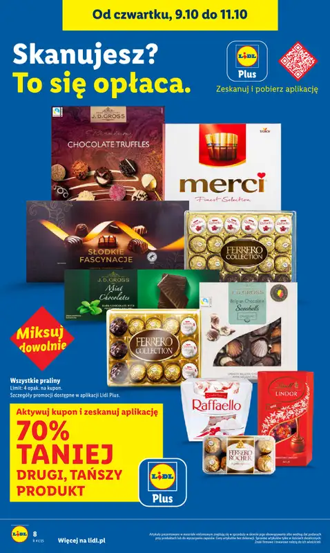Lidl - gazetka promocyjna Oferta od czwartku od czwartku 09.10 do soboty 11.10 - strona 8