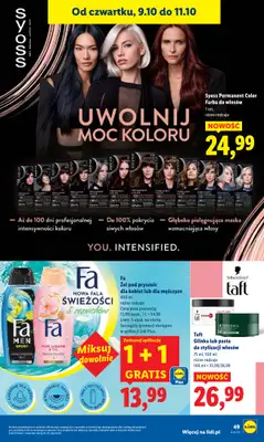Lidl - gazetka promocyjna Oferta od czwartku od czwartku 09.10 do soboty 11.10 - strona 57 Lidl - gazetka promocyjna Oferta od czwartku od czwartku 09.10 do soboty 11.10 - strona 57