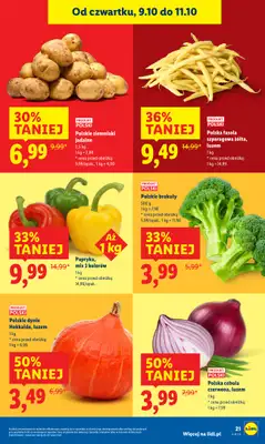 Lidl - gazetka promocyjna Oferta od czwartku od czwartku 09.10 do soboty 11.10 - strona 29 Lidl - gazetka promocyjna Oferta od czwartku od czwartku 09.10 do soboty 11.10 - strona 29