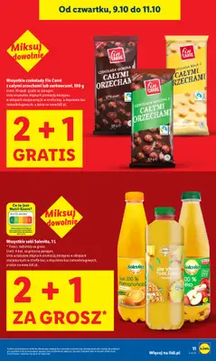 Lidl - gazetka promocyjna Oferta od czwartku od czwartku 09.10 do soboty 11.10 - strona 11 Lidl - gazetka promocyjna Oferta od czwartku od czwartku 09.10 do soboty 11.10 - strona 11