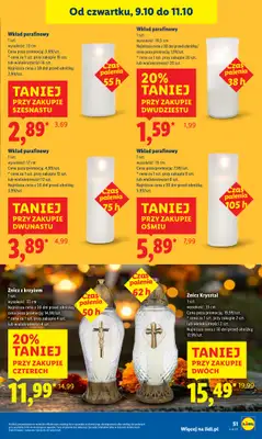 Lidl - gazetka promocyjna Oferta od czwartku od czwartku 09.10 do soboty 11.10 - strona 59 Lidl - gazetka promocyjna Oferta od czwartku od czwartku 09.10 do soboty 11.10 - strona 59