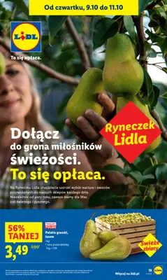 Lidl - gazetka promocyjna Oferta od czwartku od czwartku 09.10 do soboty 11.10 - strona 23 Lidl - gazetka promocyjna Oferta od czwartku od czwartku 09.10 do soboty 11.10 - strona 23