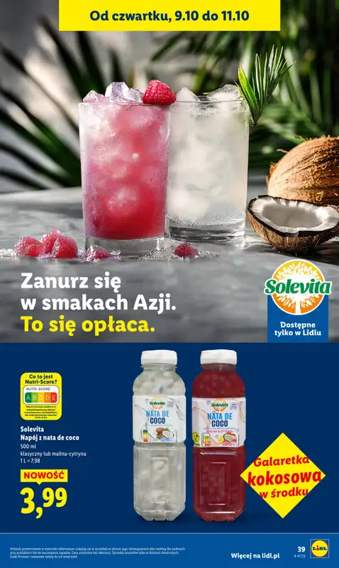 Lidl - gazetka promocyjna Oferta od czwartku od czwartku 09.10 do soboty 11.10 - strona 47
