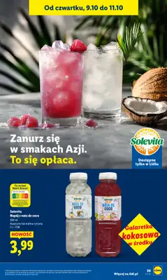 Lidl - gazetka promocyjna Oferta od czwartku od czwartku 09.10 do soboty 11.10 - strona 47 Lidl - gazetka promocyjna Oferta od czwartku od czwartku 09.10 do soboty 11.10 - strona 47