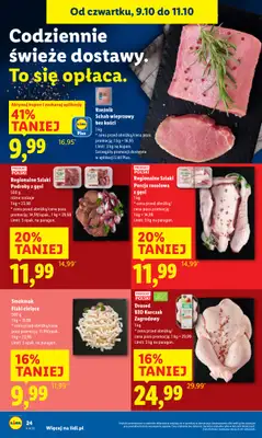 Lidl - gazetka promocyjna Oferta od czwartku od czwartku 09.10 do soboty 11.10 - strona 32 Lidl - gazetka promocyjna Oferta od czwartku od czwartku 09.10 do soboty 11.10 - strona 32