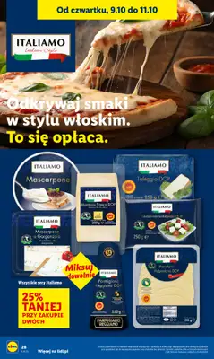Lidl - gazetka promocyjna Oferta od czwartku od czwartku 09.10 do soboty 11.10 - strona 36 Lidl - gazetka promocyjna Oferta od czwartku od czwartku 09.10 do soboty 11.10 - strona 36