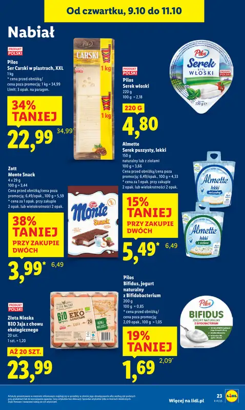 Lidl - gazetka promocyjna Oferta od czwartku od czwartku 09.10 do soboty 11.10 - strona 31