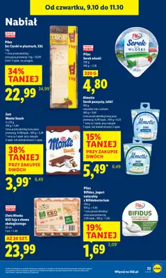 Lidl - gazetka promocyjna Oferta od czwartku od czwartku 09.10 do soboty 11.10 - strona 31 Lidl - gazetka promocyjna Oferta od czwartku od czwartku 09.10 do soboty 11.10 - strona 31