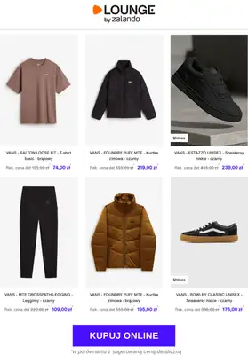 Lounge by Zalando - gazetka promocyjna Do -72% Vans od piątku 10.10 do wtorku 14.10 - strona 3 Lounge by Zalando - gazetka promocyjna Do -72% Vans od piątku 10.10 do wtorku 14.10 - strona 3