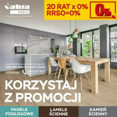 Abra Meble - gazetka promocyjna Gazetka od piątku 10.10 do czwartku 23.10 Abra Meble - gazetka promocyjna Gazetka od piątku 10.10 do czwartku 23.10