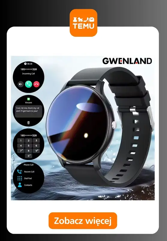 Temu - gazetka promocyjna Smartwatche w supercenach   - strona 3