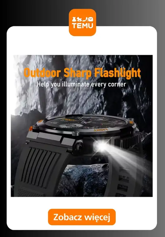 Temu - gazetka promocyjna Smartwatche w supercenach od piątku 10.10  - strona 7