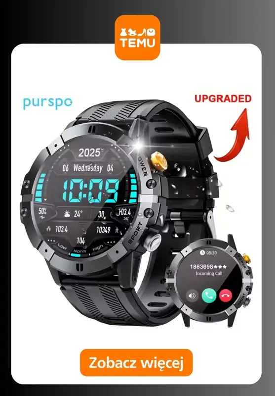 Temu - gazetka promocyjna Smartwatche w supercenach od piątku 10.10  - strona 9