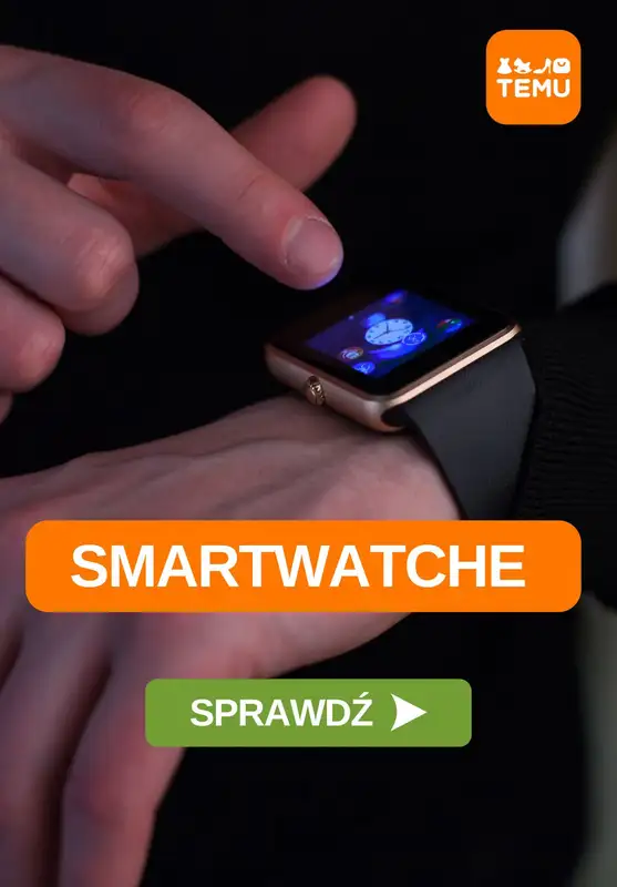 Temu - gazetka promocyjna Smartwatche w supercenach  