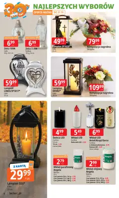 Leclerc - gazetka promocyjna Oferta E.Leclerc I 30 lat najlepszych wyborów od wtorku 14.10 do soboty 25.10 - strona 6 Leclerc - gazetka promocyjna Oferta E.Leclerc I 30 lat najlepszych wyborów od wtorku 14.10 do soboty 25.10 - strona 6