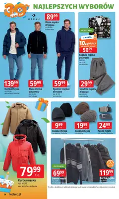 Leclerc - gazetka promocyjna Oferta E.Leclerc I 30 lat najlepszych wyborów od wtorku 14.10 do soboty 25.10 - strona 14 Leclerc - gazetka promocyjna Oferta E.Leclerc I 30 lat najlepszych wyborów od wtorku 14.10 do soboty 25.10 - strona 14