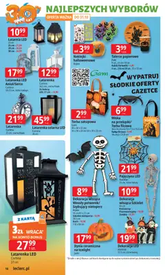 Leclerc - gazetka promocyjna Oferta E.Leclerc I 30 lat najlepszych wyborów od wtorku 14.10 do soboty 25.10 - strona 10 Leclerc - gazetka promocyjna Oferta E.Leclerc I 30 lat najlepszych wyborów od wtorku 14.10 do soboty 25.10 - strona 10