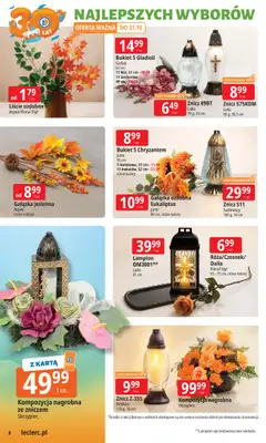Leclerc - gazetka promocyjna Oferta E.Leclerc I 30 lat najlepszych wyborów od wtorku 14.10 do soboty 25.10 - strona 8 Leclerc - gazetka promocyjna Oferta E.Leclerc I 30 lat najlepszych wyborów od wtorku 14.10 do soboty 25.10 - strona 8