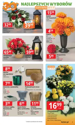Leclerc - gazetka promocyjna Oferta E.Leclerc I 30 lat najlepszych wyborów od wtorku 14.10 do soboty 25.10 - strona 7 Leclerc - gazetka promocyjna Oferta E.Leclerc I 30 lat najlepszych wyborów od wtorku 14.10 do soboty 25.10 - strona 7