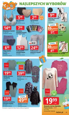 Leclerc - gazetka promocyjna Oferta E.Leclerc I 30 lat najlepszych wyborów od wtorku 14.10 do soboty 25.10 - strona 17 Leclerc - gazetka promocyjna Oferta E.Leclerc I 30 lat najlepszych wyborów od wtorku 14.10 do soboty 25.10 - strona 17