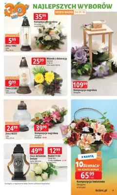Leclerc - gazetka promocyjna Oferta E.Leclerc I 30 lat najlepszych wyborów od wtorku 14.10 do soboty 25.10 - strona 9 Leclerc - gazetka promocyjna Oferta E.Leclerc I 30 lat najlepszych wyborów od wtorku 14.10 do soboty 25.10 - strona 9