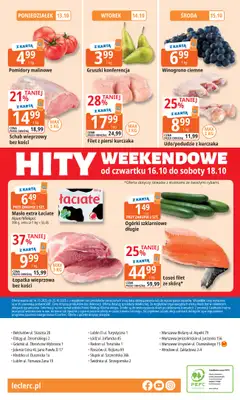 Leclerc - gazetka promocyjna Oferta E.Leclerc I 30 lat najlepszych wyborów od wtorku 14.10 do soboty 25.10 - strona 32 Leclerc - gazetka promocyjna Oferta E.Leclerc I 30 lat najlepszych wyborów od wtorku 14.10 do soboty 25.10 - strona 32