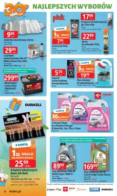 Leclerc - gazetka promocyjna Oferta E.Leclerc I 30 lat najlepszych wyborów od wtorku 14.10 do soboty 25.10 - strona 18 Leclerc - gazetka promocyjna Oferta E.Leclerc I 30 lat najlepszych wyborów od wtorku 14.10 do soboty 25.10 - strona 18