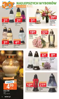 Leclerc - gazetka promocyjna Oferta E.Leclerc I 30 lat najlepszych wyborów od wtorku 14.10 do soboty 25.10 - strona 4 Leclerc - gazetka promocyjna Oferta E.Leclerc I 30 lat najlepszych wyborów od wtorku 14.10 do soboty 25.10 - strona 4