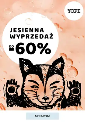 Yope - gazetka promocyjna Do -60% jesienna wyprzedaż od piątku 10.10 