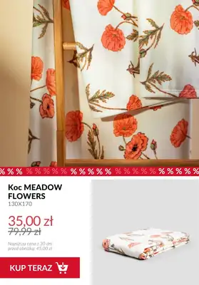 Homla - gazetka promocyjna Do -50% na koce od piątku 10.10  - strona 6 Homla - gazetka promocyjna Do -50% na koce od piątku 10.10  - strona 6