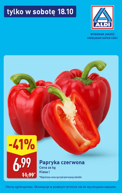 Aldi - gazetka promocyjna Tylko w sobotę!   - strona 3