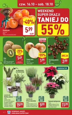 Aldi - gazetka promocyjna Weekend super cen w Aldi! od czwartku 16.10 do soboty 18.10 - strona 4