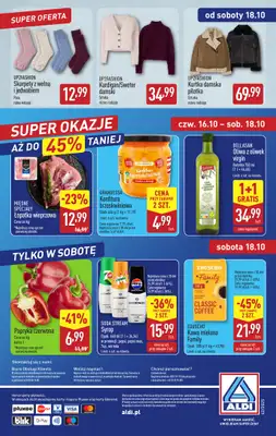 Aldi - gazetka promocyjna Weekend super cen w Aldi! od czwartku 16.10 do soboty 18.10 - strona 12