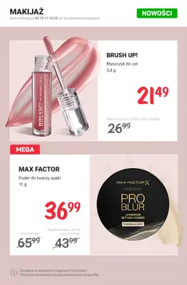 Rossmann - gazetka promocyjna Nowości na promocji! od soboty 11.10 do piątku 17.10 - strona 10 Rossmann - gazetka promocyjna Nowości na promocji! od soboty 11.10 do piątku 17.10 - strona 10