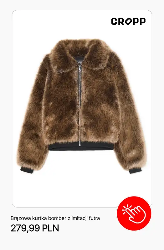 Cropp - gazetka promocyjna Kożuszki i futerka dla niej od piątku 10.10  - strona 10