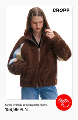 Cropp - gazetka promocyjna Kożuszki i futerka dla niej od piątku 10.10  - strona 7 Cropp - gazetka promocyjna Kożuszki i futerka dla niej od piątku 10.10  - strona 7