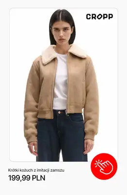 Cropp - gazetka promocyjna Kożuszki i futerka dla niej od piątku 10.10  - strona 2 Cropp - gazetka promocyjna Kożuszki i futerka dla niej od piątku 10.10  - strona 2