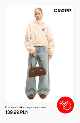 Cropp - gazetka promocyjna Kożuszki i futerka dla niej od piątku 10.10  - strona 3 Cropp - gazetka promocyjna Kożuszki i futerka dla niej od piątku 10.10  - strona 3