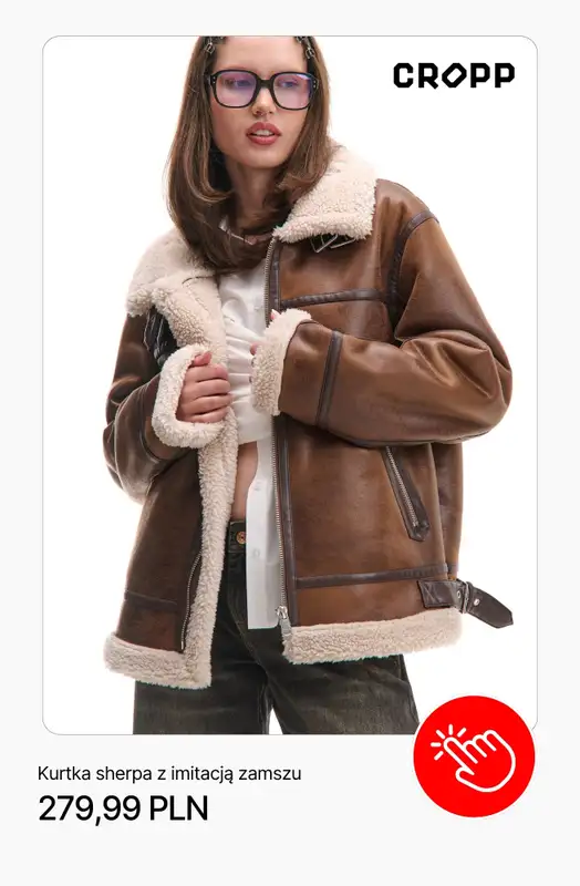 Cropp - gazetka promocyjna Kożuszki i futerka dla niej od piątku 10.10  - strona 4