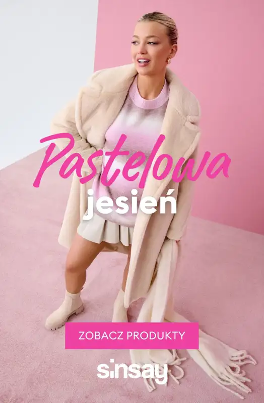 Sinsay - gazetka promocyjna Kolekcja Fluff & Puff — dla Niej  