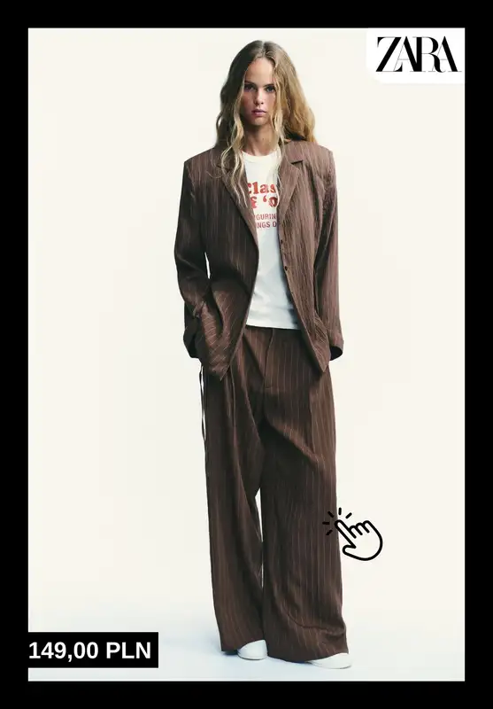Zara - gazetka promocyjna Spodnie damskie od piątku 10.10  - strona 7
