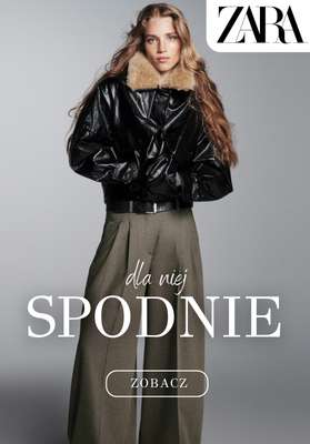 Zara - gazetka promocyjna Spodnie damskie od piątku 10.10 