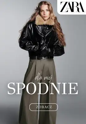 Zara - gazetka promocyjna Spodnie damskie od piątku 10.10 